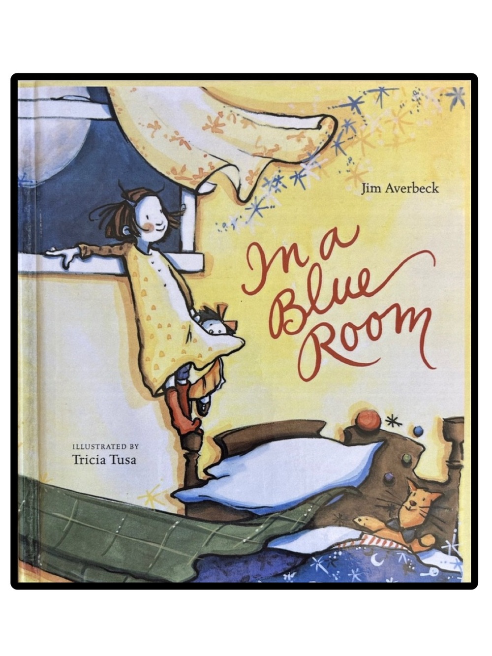 BUNDLE & SAVE🎉 In a Blue Room by Jim Averbeck Hardcover Children’s Book
